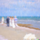 Impressionist painting of Cocoa Beach Weddings